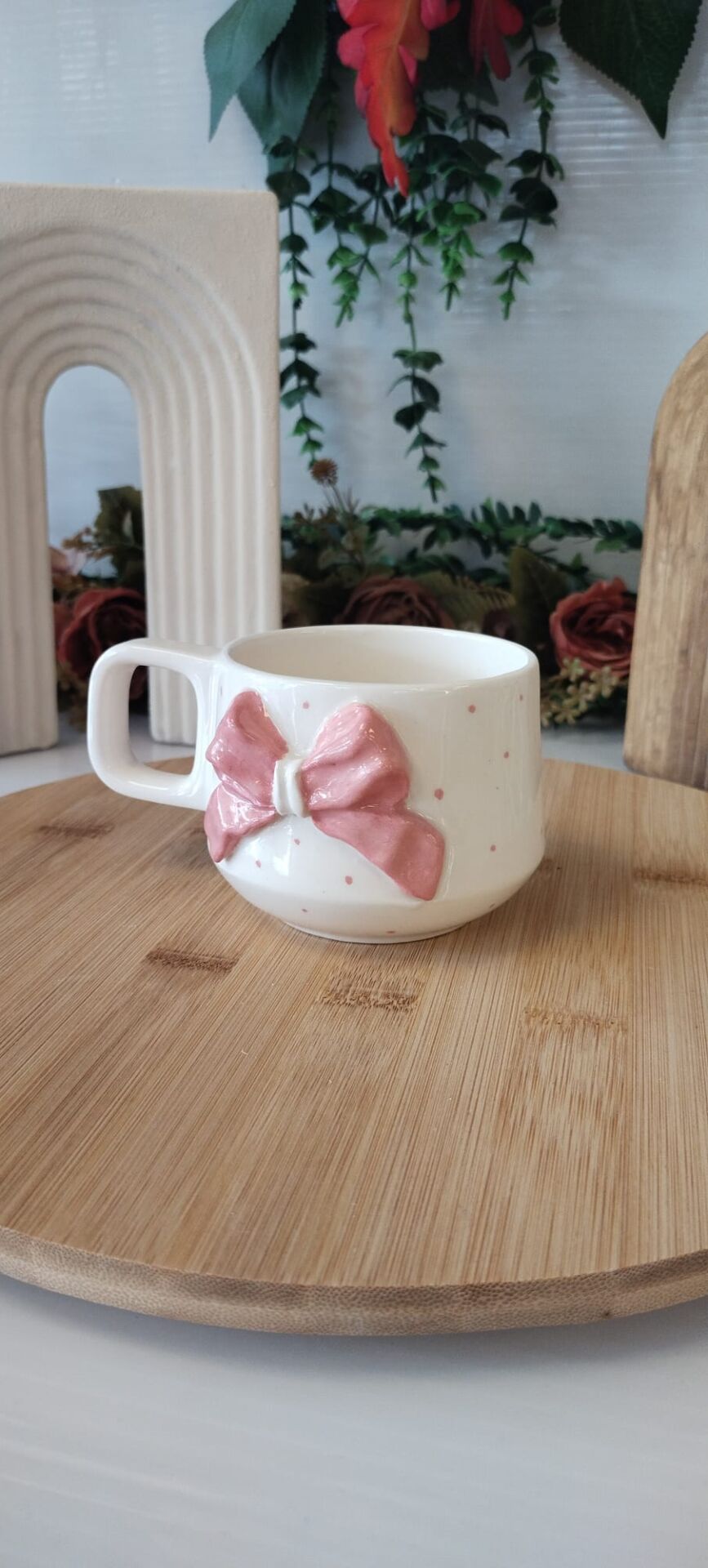 El Yapımı Seramik Kupa