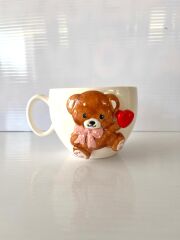 El Yapımı  Ayıcıklı mug