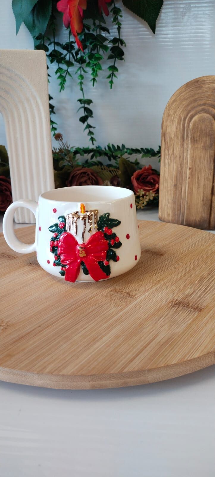 Seramik 24 K Dekorlu Mug