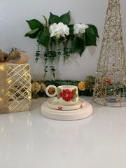 Seramik  24 K altın Dekorlu Mug